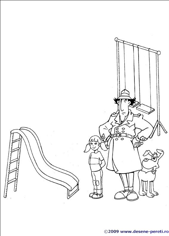 inspector gadget desene colorat